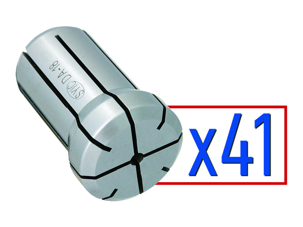 DA 180 41 piece Collet Set