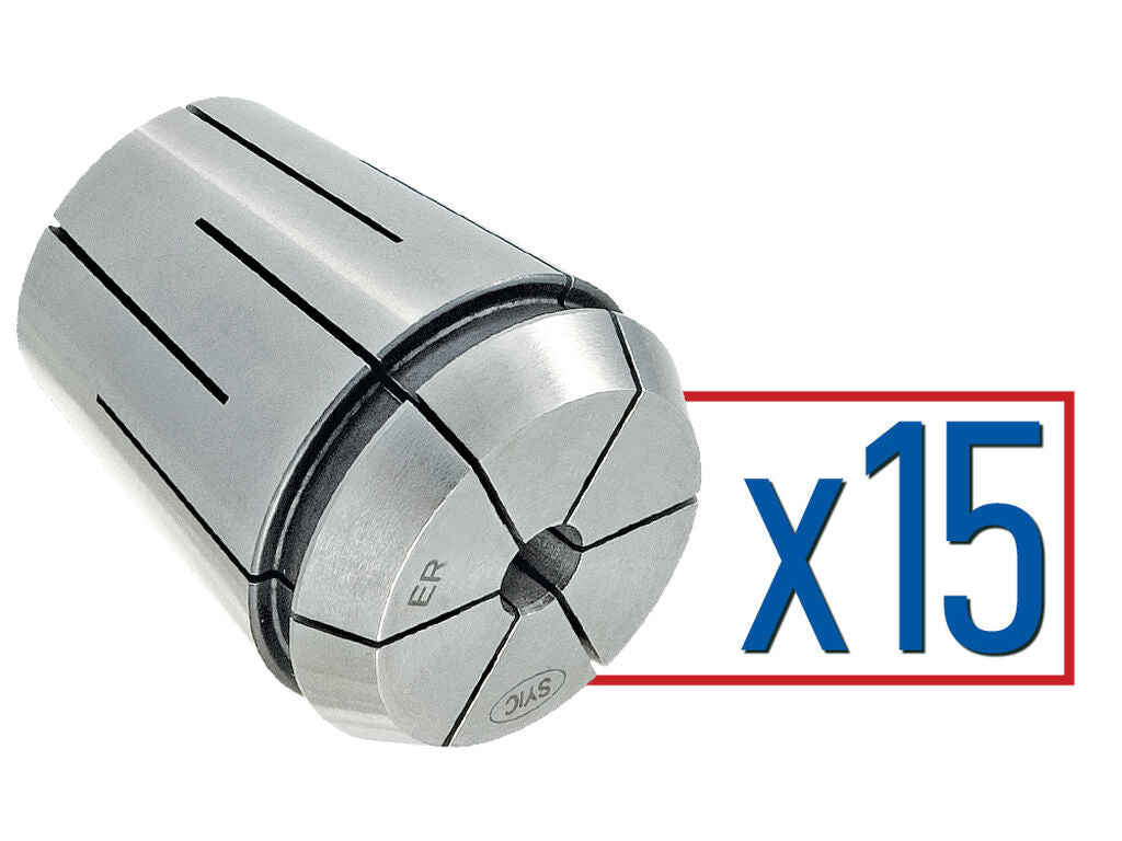 ER 40 x 15 pc Steel Sealed Set - Inch