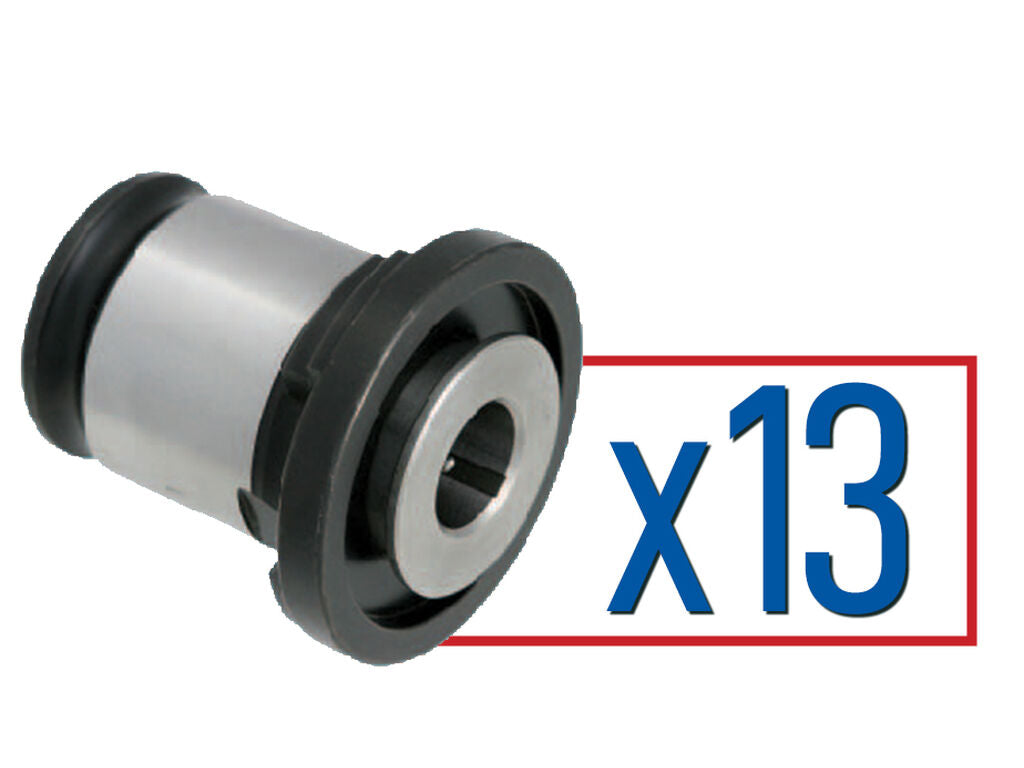 Rigid Tap Size 2 - 13 pc. Set