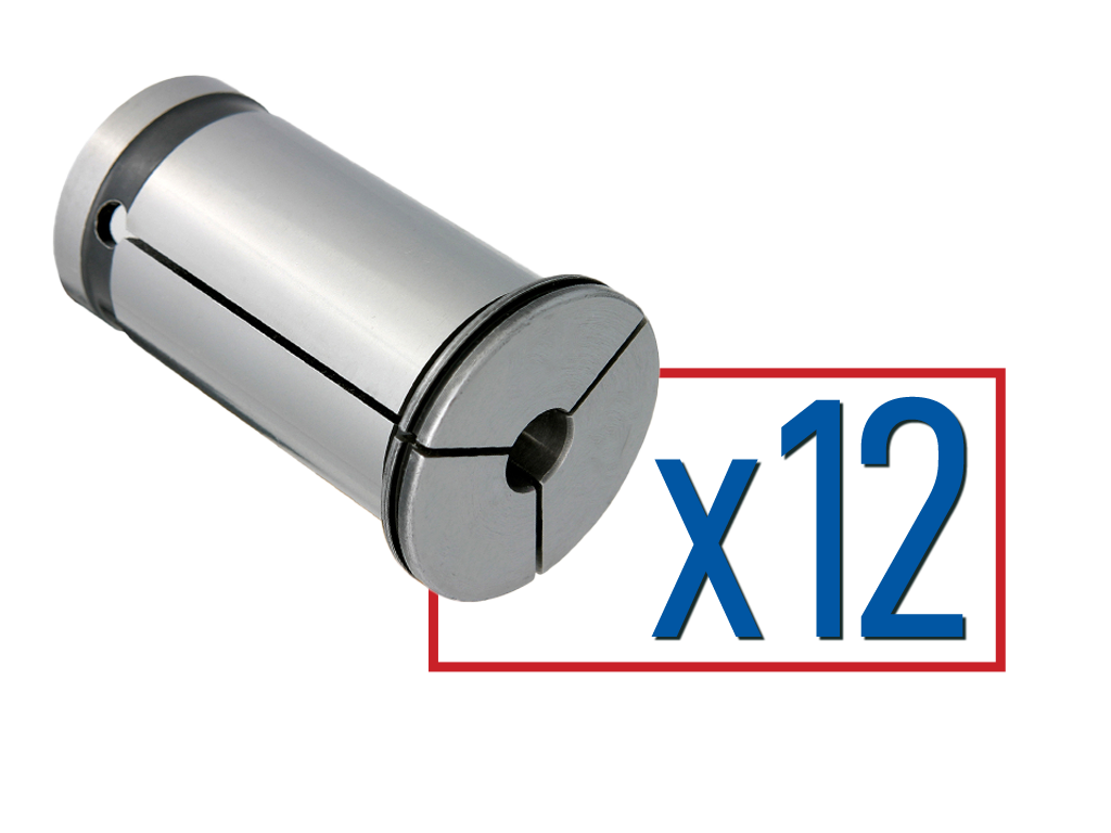 12 piece Inch Milling Reduction Sleeve Set