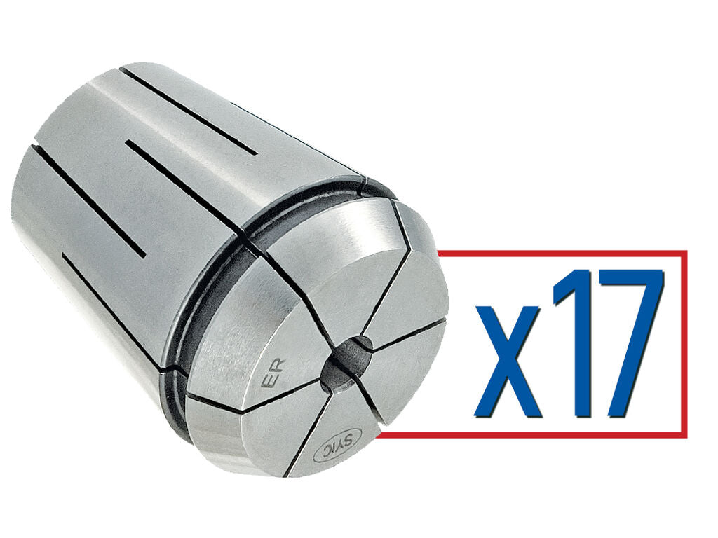 Collet Set Sealed ER 32 4-20mm (17 pcs)