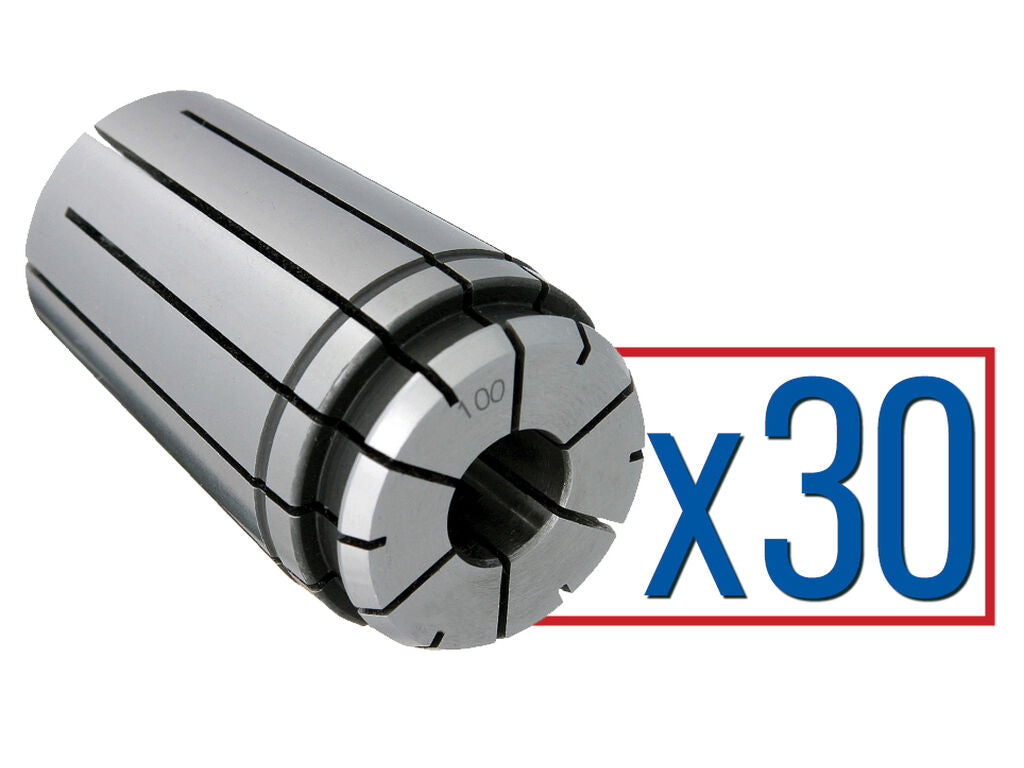 Collet Set 100PG .094-1.000" (30 pcs x