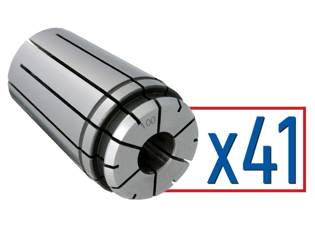 Collet Set 100PG .375-1.000" (41 pcs x