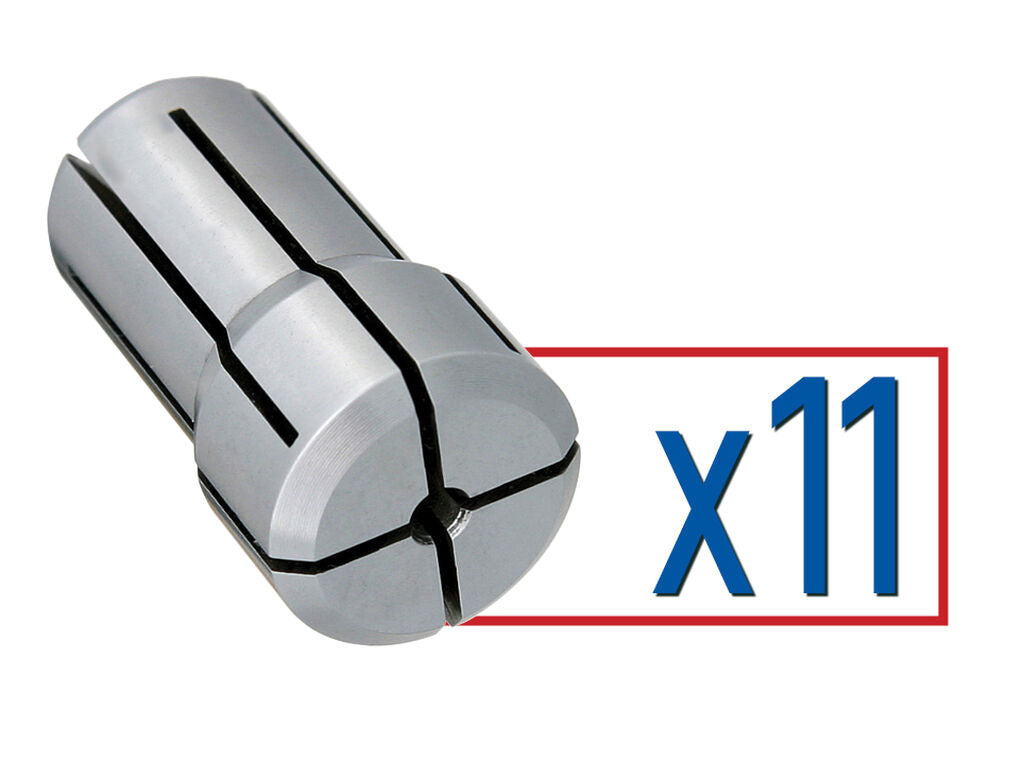 Collet Set DA 100 .2500-.5625 (11 pcs x