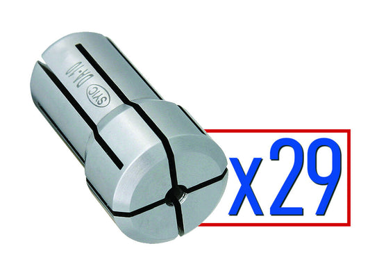 DA 100 29 piece Collet Set