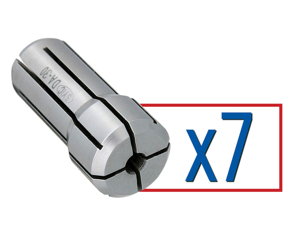 DA 300 7 piece Collet Set