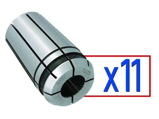 TG 75 11 piece set by 16ths