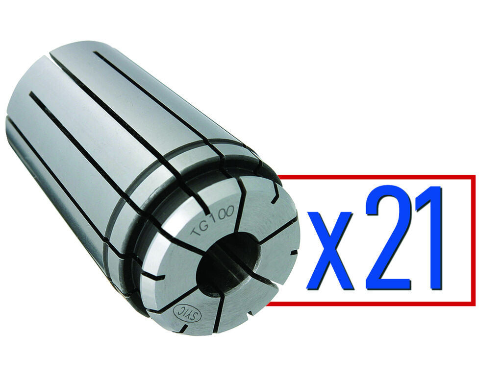 TG 100 21 piece set (3/8" - 1" by 32nds)