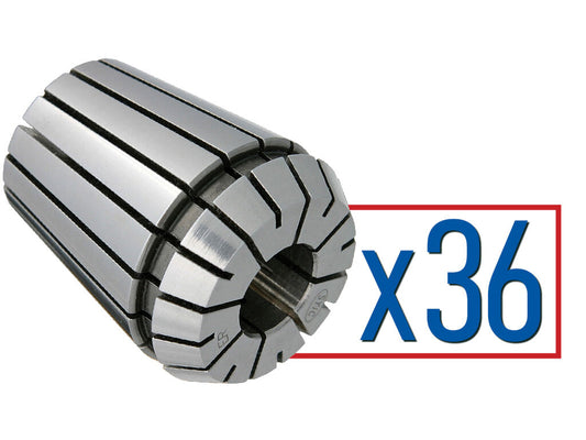 ER 32 x 35 pc Collet Set - Metric