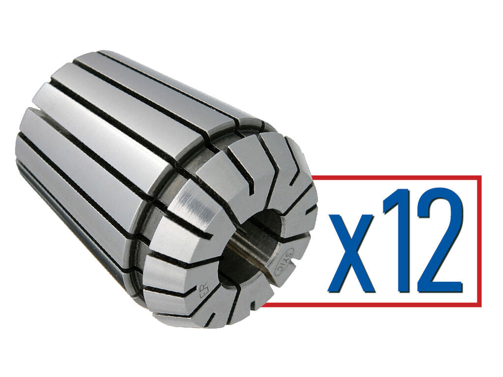 ER 20 x 12 pc Collet Set - Metric
