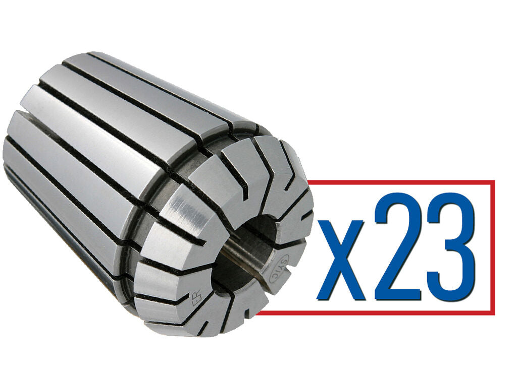 ER 40 x 23 pc Collet Set - Metric