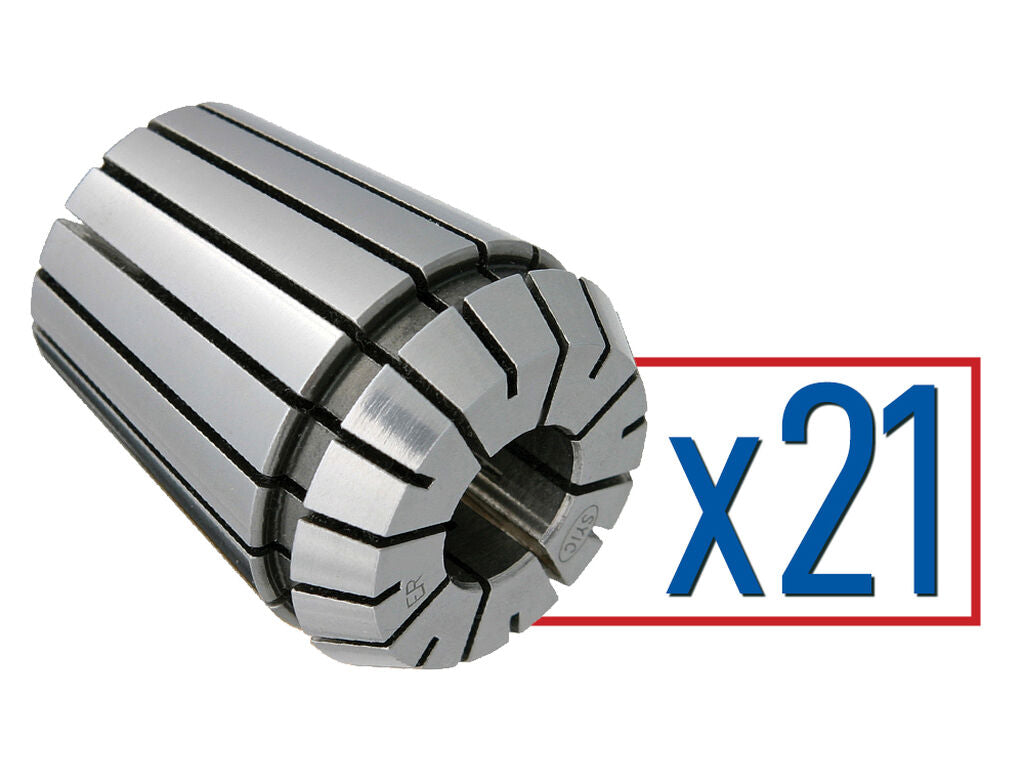 ER 32 x 21 pc Collet Set - Inch