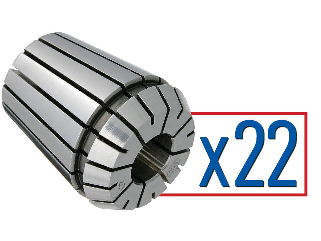 ER 32 x 22 pc Collet Set - Inch