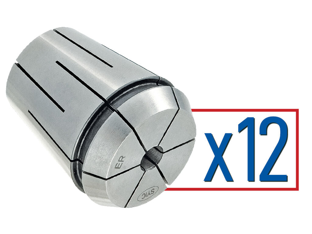 ER 20 x 12 pc Steel Sealed Set - Inch