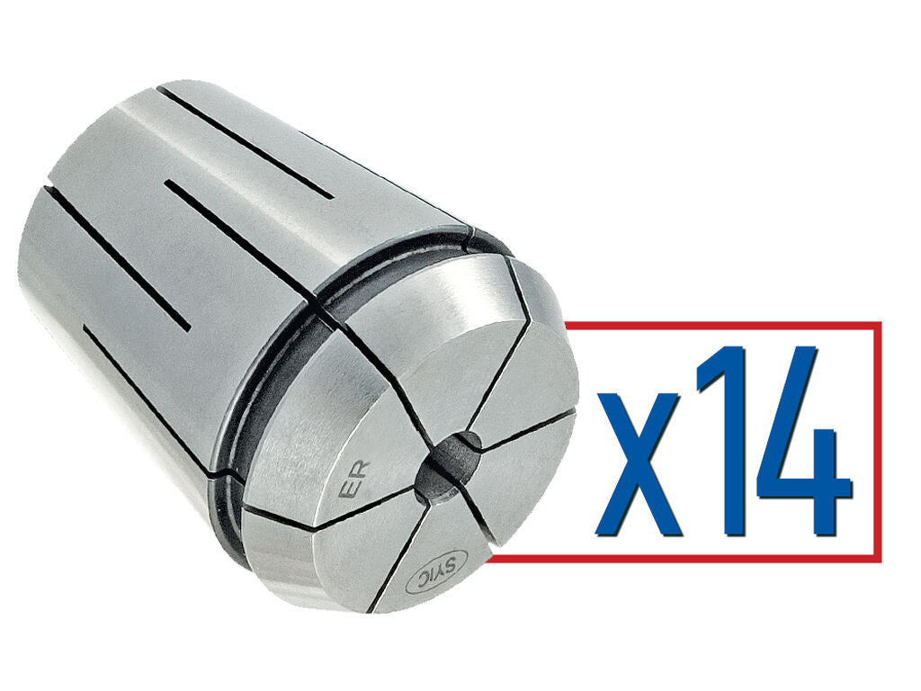 ER 25 x 14 pc Steel Sealed Set - Inch