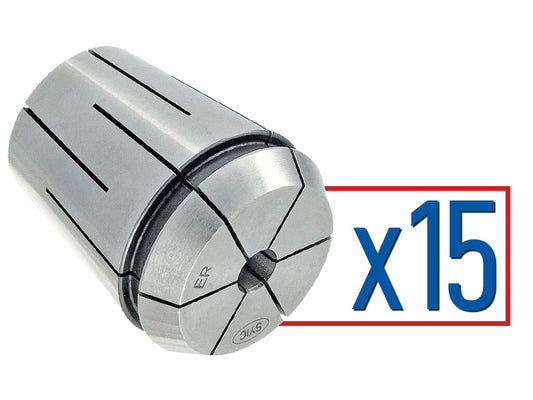 ER 40 x 15 pc Steel Sealed Set - Inch