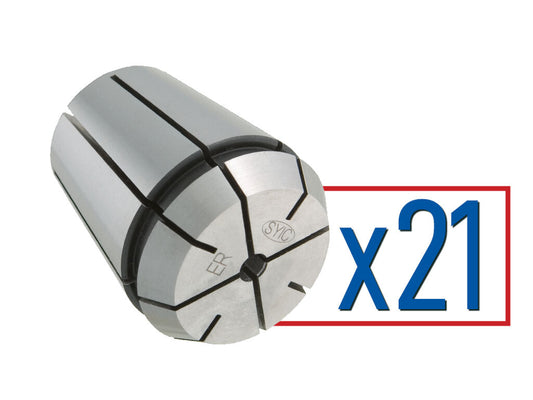 ER 40 21 pc. Tap Collet Set