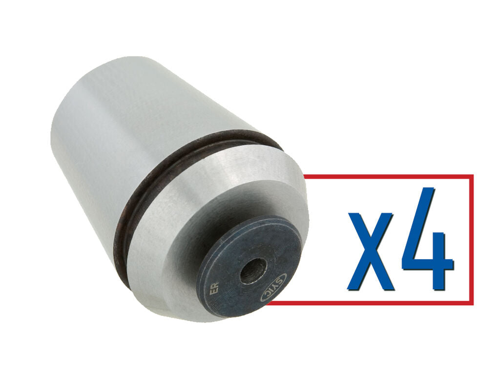 ER 16 TQC 4 piece collet set