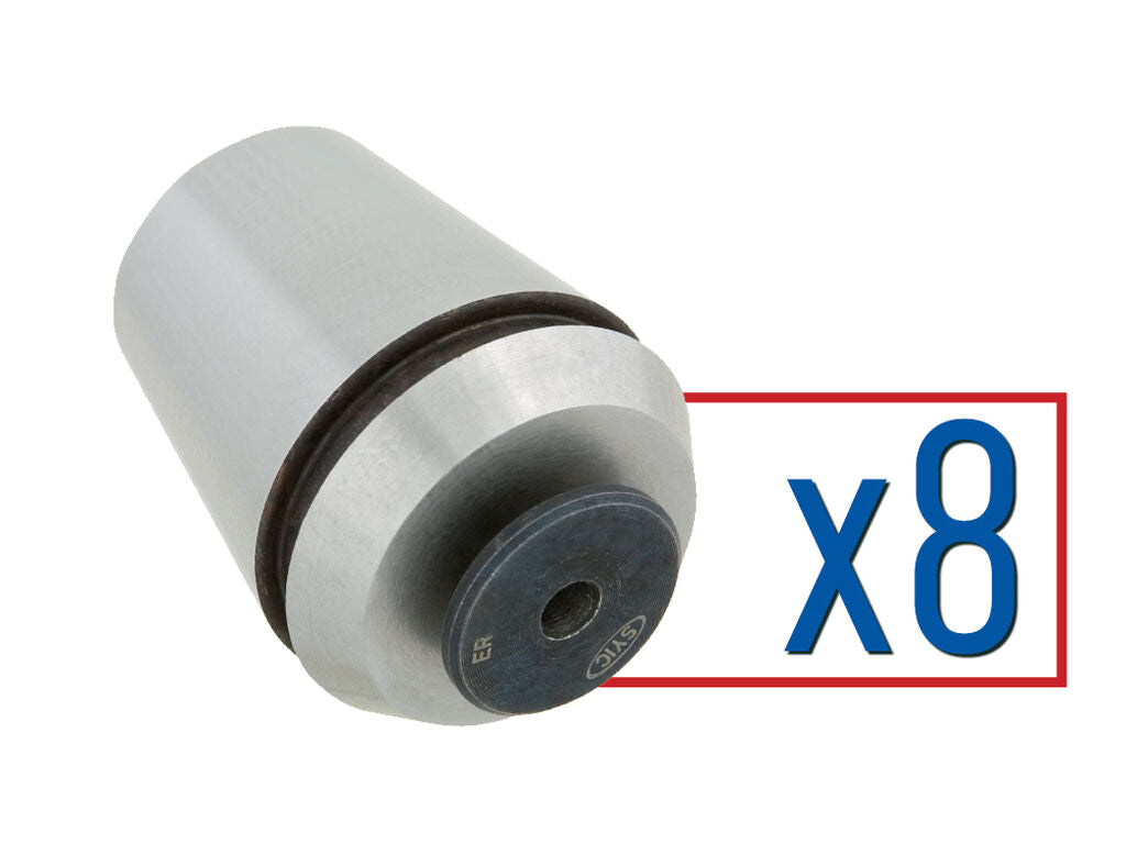 ER 20 TQC 8 piece collet set