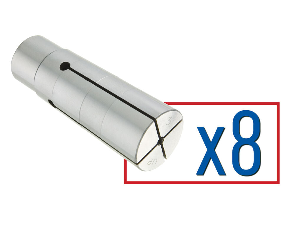 Slim-Fit 20 Inch Collet Set - 8 pcs.