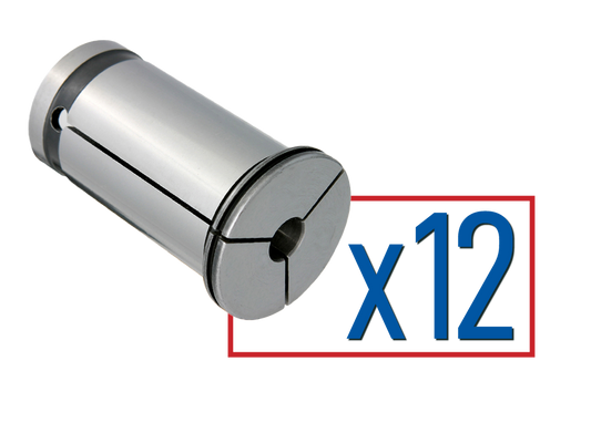12 piece Inch Milling Reduction Sleeve Set