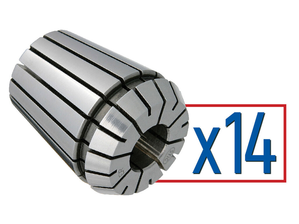Collet Set ER 20 .0937-.5000 (14 pcs)