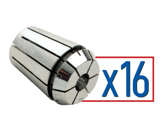 Collet Set ER 40 .1250"-1.000" (16 pcs)