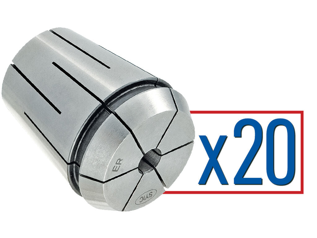 Collet Set Sealed ER 40 .2500"-1.0000"