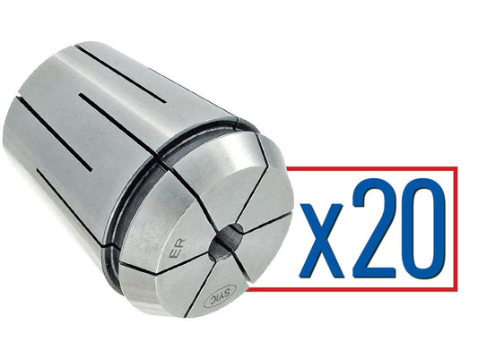 Collet Set Sealed ER 40 .2500"-1.0000"