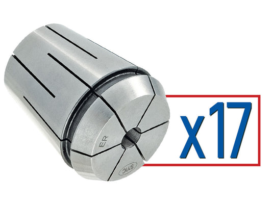 Collet Set Sealed ER 32 4-20mm (17 pcs)