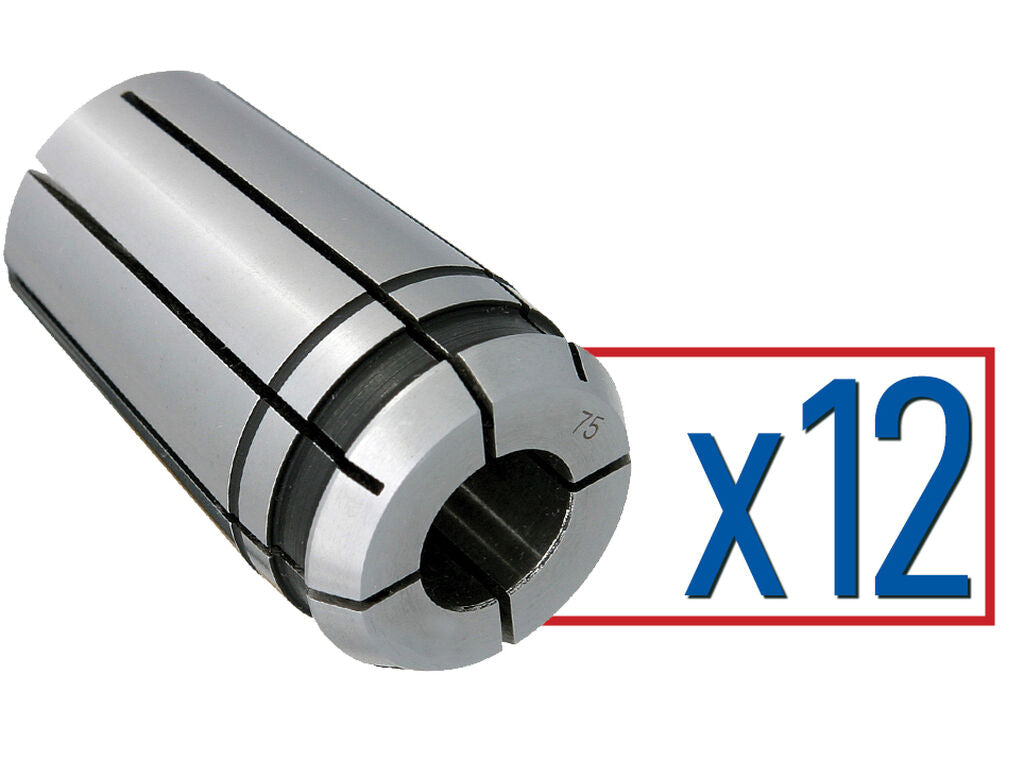 Collet Set 75PG .0625"-.7500" (12 pcs x