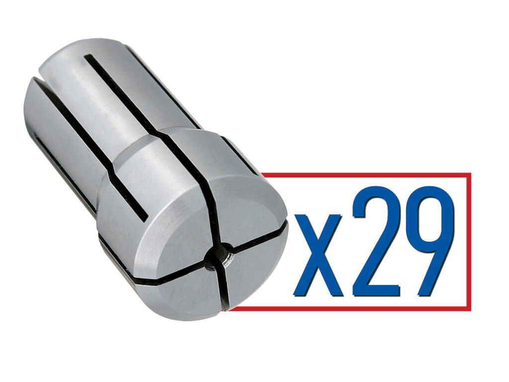 Collet Set DA 100 .1250-.5625 (29 pcs x