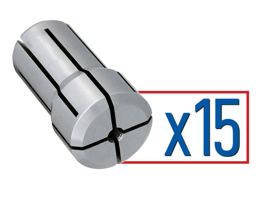 Collet Set DA 100 .1250-.7500 (15 pcs x